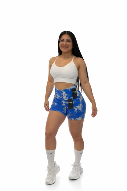 Shorts Azul Batik